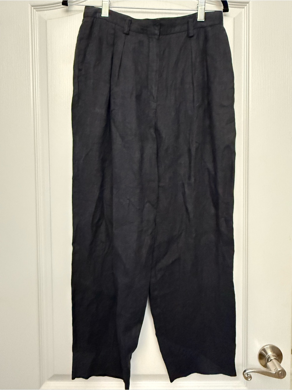 Liz Claiborne Linen Black Pants petite